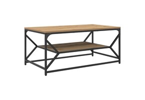 Salontafel Artisan Eiken 90x50x40cm - 40% Korting