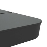 vidaXL 4-delige Set parasolvoeten voor kruisvoet parasol 100 kg PP
