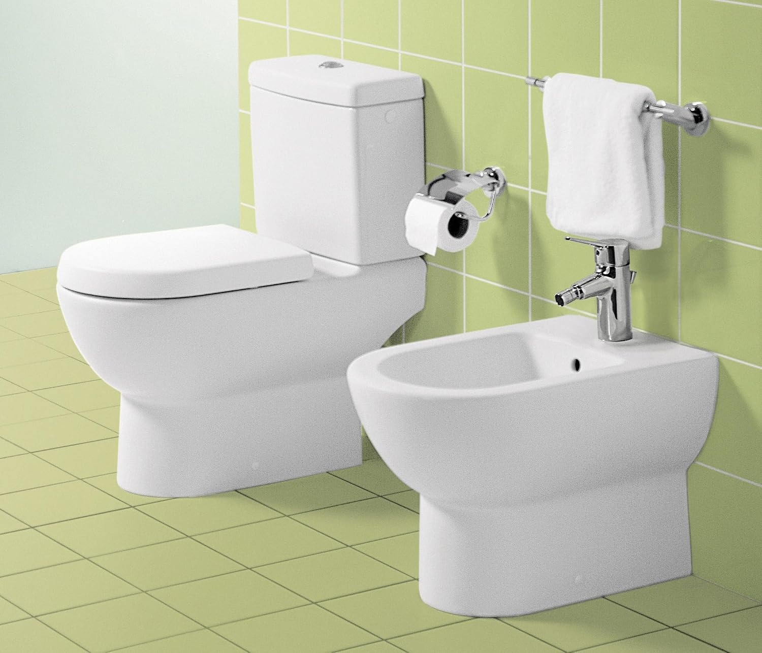 Villeroy & Boch (V+B) Subway 9M55S101 WC-zitting met Soft Close Wit