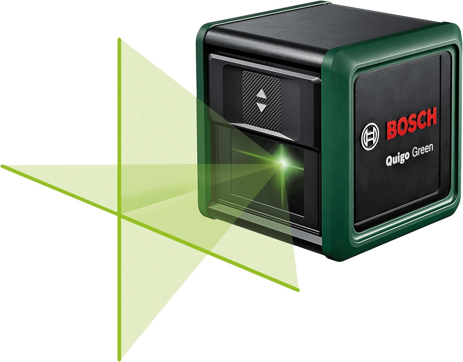 Bosch kruislijnlaser Quigo green met statief
