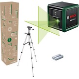 Bosch kruislijnlaser Quigo green met statief
