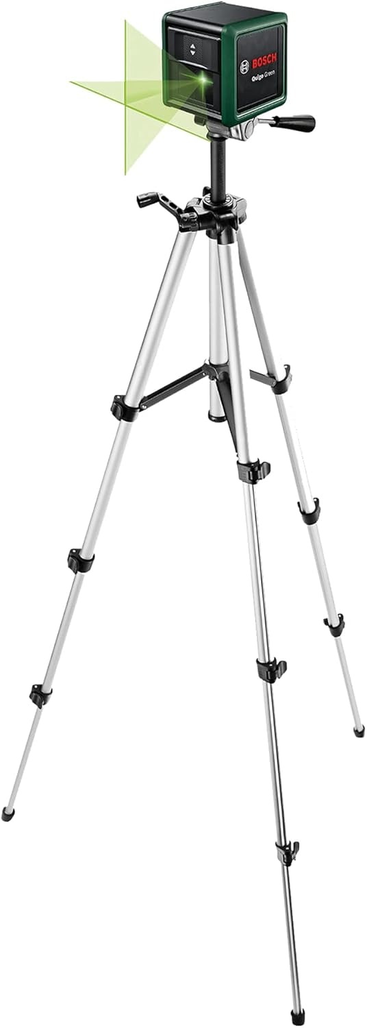 Bosch kruislijnlaser Quigo green met statief