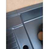 SCHOCK Keukenaanrecht 78 x 50 cm Lima D-100S Nero - CRISTALITE granieten spoelbak vanaf 50 cm breedte onderkast