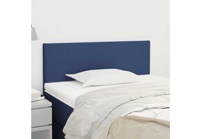Blauw Hoofdbord van Stof - 100x5x78/88 cm - 59% Korting