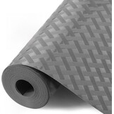 HOTUT Ladebeschermer voor keuken, EVA-kunststof, 30 x 150 cm, niet klevend, herbruikbaar, waterdicht, antislip EVA-mat, op maat te snijden, voor koelkast, meubels, gootsteen, transparant