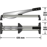 wolfcraft LC 600 Laminaatsnijder - Voor Laminaat tot 11 mm Dik