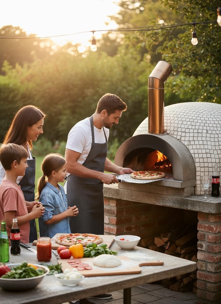 Mimiuo Geperforeerde Pizza Schep, Aluminium Pizzaschep, Pizzaschuiver met Handvat, 30,5 cm Pizzaspatel, Pizza Spatel, Geperforeerd Pizza Schil voor Het Bakken van Zelfgemaakte Pizza en Broodcakes