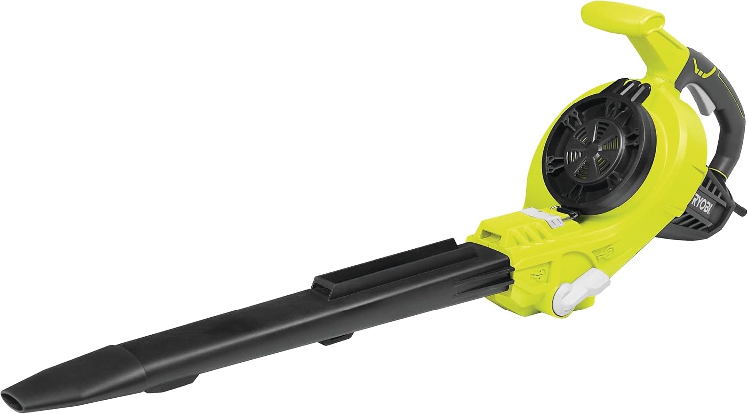 RYOBI RBV3000CESV Elektrische bladzuiger, 3000 W, luchthoeveelheid 16 m³/min, luchtsnelheid 375 km/u, opvangzakgrootte 45 l, bladverliezende hakverhouding 16:1