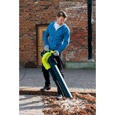 RYOBI RBV3000CESV Elektrische bladzuiger, 3000 W, luchthoeveelheid 16 m³/min, luchtsnelheid 375 km/u, opvangzakgrootte 45 l, bladverliezende hakverhouding 16:1