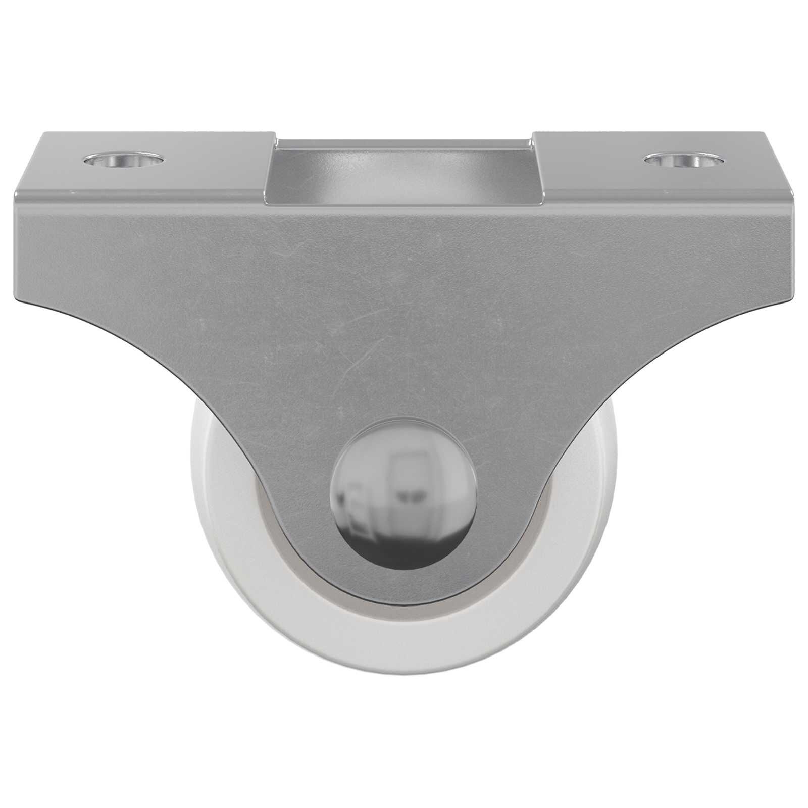 vidaXL Caster 2 st Wit 42 x 11,5 x 29 mm IJzer