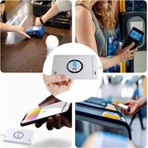 DEWIN ACR122U RFID,NFC RFID Reader NFC RFID-lezer Fast NFC schrijver ACR122U ISO 14443A/B met Vrije Software (Wit)