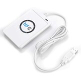 DEWIN ACR122U RFID,NFC RFID Reader NFC RFID-lezer Fast NFC schrijver ACR122U ISO 14443A/B met Vrije Software (Wit)