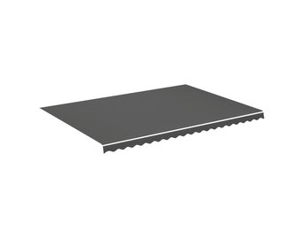 vidaXL Luifeldoek Vervanging Antraciet 5x3,5m - 34% Korting