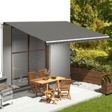 vidaXL Luifeldoek Vervanging Antraciet 5x3,5m - 34% Korting