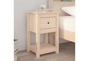 VidaXL Nachtkastjes Grenenhout (2 stuks) - 40x35x61,5 cm - 41% Korting