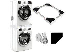 Universeel Tussenframe Wasmachine & Droger (46-66cm) - 40% Korting