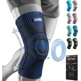 NEENCA Kniebrace, Kniecompressie Sleeve Ondersteuning met Patella Gel Pad & Side Spring Stabilizers, Kniebeschermer voor hardlopen, Meniscus scheur, Artritis, Gezamenlijke Pijn Relief,Letsel Recovery