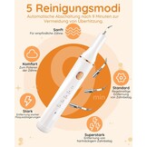 Petbank Ultrasone Gebitsreiniger voor Huisdieren - Wit - Inclusief Reinigingsset