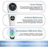 Cold Red Light Apparaat Handheld 650 & 808 nm 5-30 minuten behandelapparaat, inclusief houder en glas