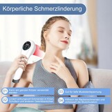Cold Red Light Apparaat Handheld 650 & 808 nm 5-30 minuten behandelapparaat, inclusief houder en glas