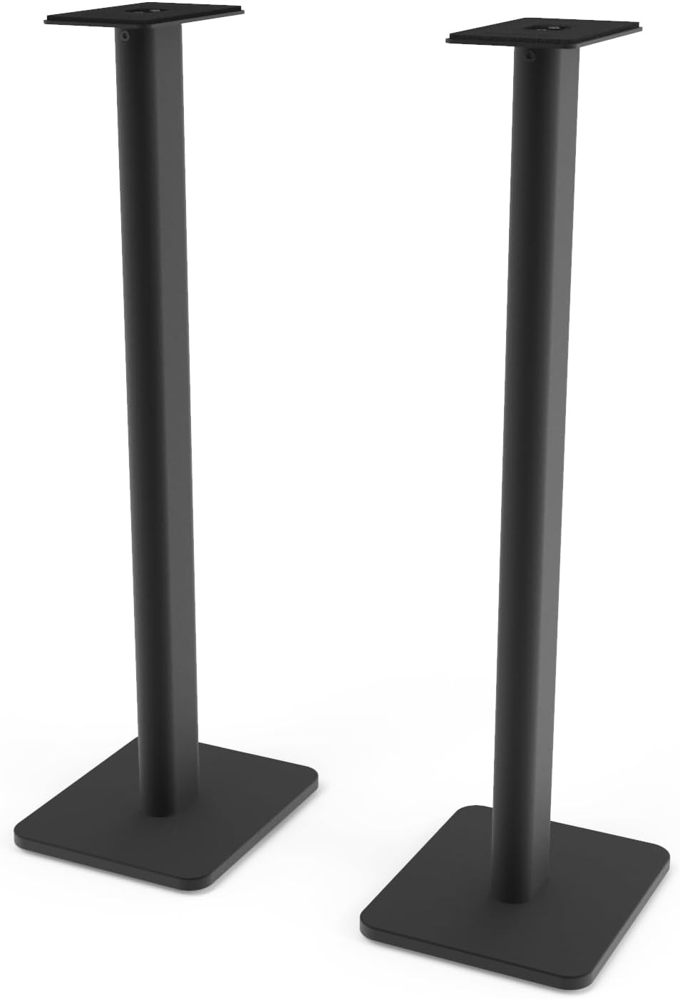 Kanto SP26PLW 26-inch boekenplankluidsprekerstandaard - laag profiel - set van 2 stuks (wit)