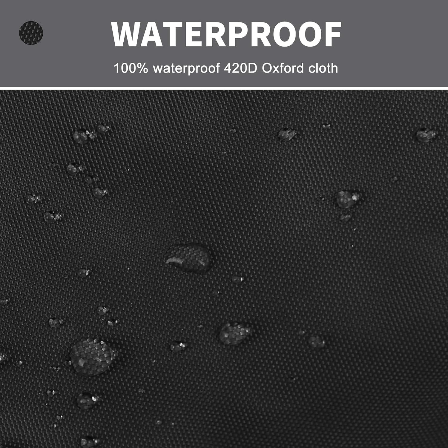 Voorruitwikkelafdekking, vervanging voor VW T5/T6, luxe zonwering afdekking voor verstopping voorruit, 420D (zwart)