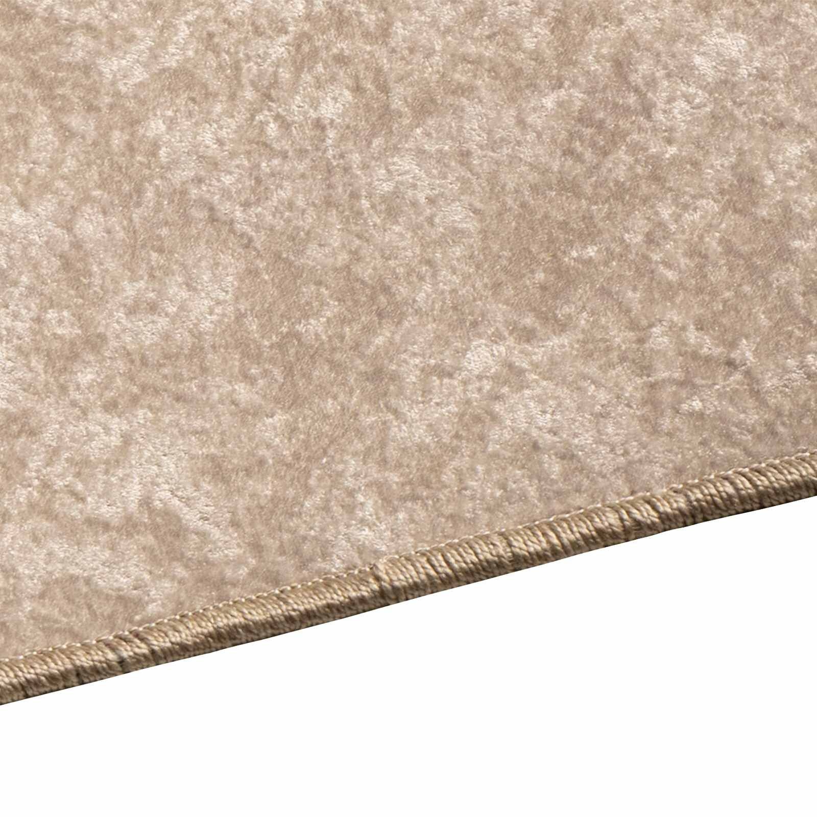 vidaXL Vloerkleedloper MARSA Beige 300 x 400 cm Polyester en PVC