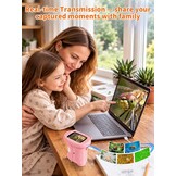Digitale Microscoop voor Kinderen - 1000x Vergroting - 2.4 inch Scherm - Roze