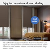 Eve Motionblinds Upgrade Kit voor rolgordijnen (Matter) - Motor voor buizen met kleine diameter; upgrade bestaande rolgordijnen ;req. Thread Border Router;bediening via spraak/app/geautomatiseerd