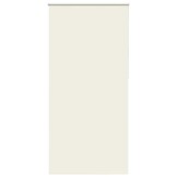 vidaXL Rolgordijn verduisterend gebroken wit 90x230 cm stofbreedte