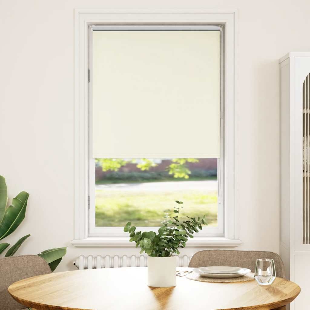 vidaXL Rolgordijn verduisterend 70x130 cm stofbreedte 65,7cm polyester