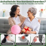 Elektrisch nekmassageapparaat (geel)