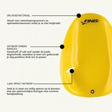 FINIS Drijvende zwempeddels - Zonder bandjes en straps voor zwemslagtechniek - reageren instant