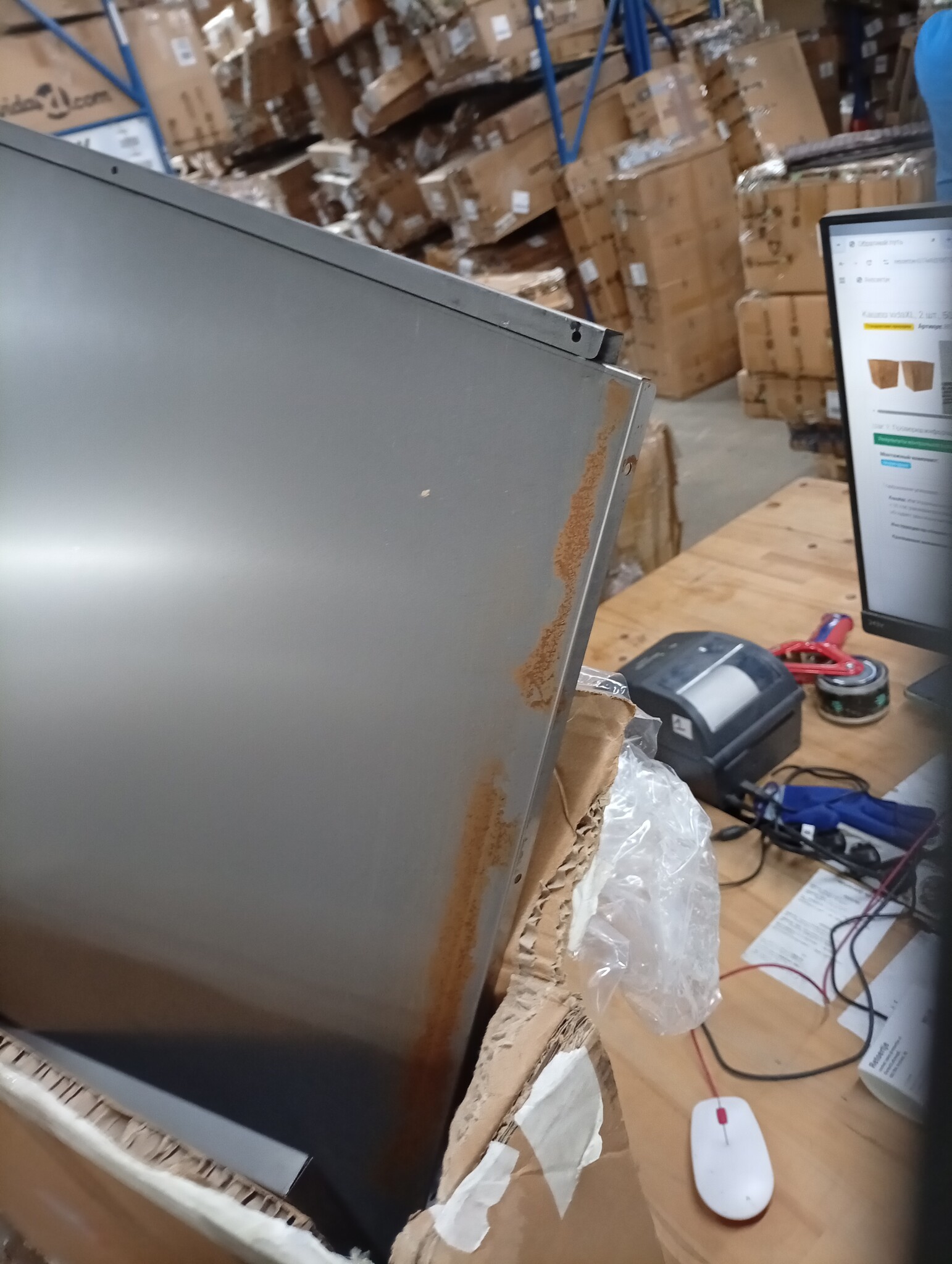 vidaXL Plantenbakken 2 st 50x50x50 cm weervast staal