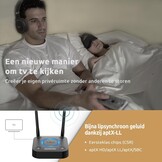1Mii B06TX Bluetooth-Zender voor Tv, aptX HD/LL, Dual Link, 2 Koptelefoons