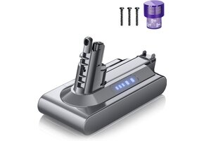 Vervangingsaccu voor Dyson V10 | 40% Korting | Hoge Capaciteit | LED-indicator