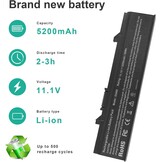 ASUNCELL Laptopaccu voor Dell Latitude E5400 E5500 E5400N E5410 E5500N E5510 KM668 KM742 KM752 KM760 KM970 MT186 MT332 RM649 RM656 RM66 66. 1. x RM666 8 PW640 PW649 PW651 WU841 WU843 WU852