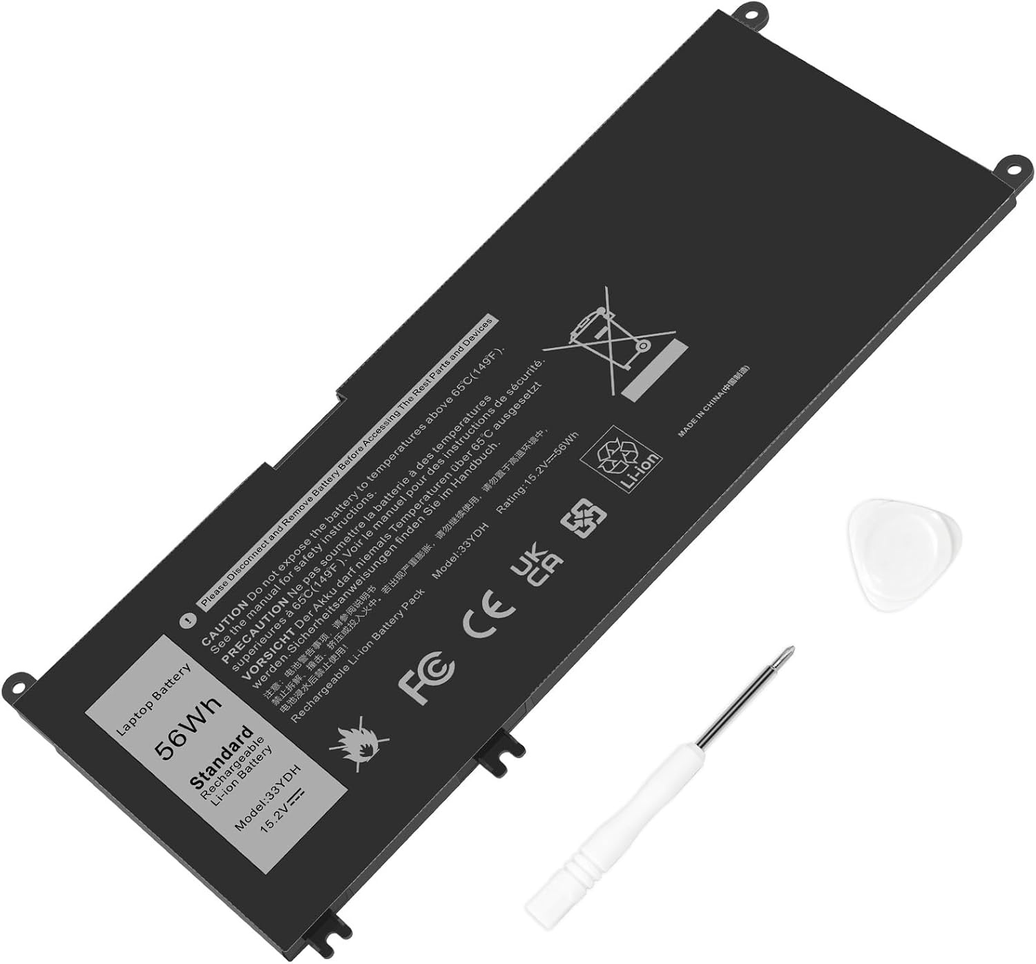 ASUNCELL 33YDH 56WH 15,2V Laptop Batterij voor Dell Inspiron 17 7000 15 7577 17 7773 17 7778 17 7779 2in1 17 7786 Series 33YDH PVHT1 W7NKD 81PF3 088 1PF3P3P3. 0E P30E001 DNCWSCB6106B
