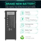 ASUNCELL 33YDH 56WH 15,2V Laptop Batterij voor Dell Inspiron 17 7000 15 7577 17 7773 17 7778 17 7779 2in1 17 7786 Series 33YDH PVHT1 W7NKD 81PF3 088 1PF3P3P3. 0E P30E001 DNCWSCB6106B