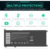 ASUNCELL 33YDH 56WH 15,2V Laptop Batterij voor Dell Inspiron 17 7000 15 7577 17 7773 17 7778 17 7779 2in1 17 7786 Series 33YDH PVHT1 W7NKD 81PF3 088 1PF3P3P3. 0E P30E001 DNCWSCB6106B