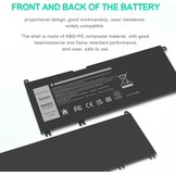 ASUNCELL 33YDH 56WH 15,2V Laptop Batterij voor Dell Inspiron 17 7000 15 7577 17 7773 17 7778 17 7779 2in1 17 7786 Series 33YDH PVHT1 W7NKD 81PF3 088 1PF3P3P3. 0E P30E001 DNCWSCB6106B