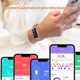 128+ sportmodi, smartwatch voor dames en heren, gezondheidstracker, ideaal cadeau