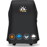 Zettum Barbecuehoes 76 CM - 7105 Barbecuehoezen voor Weber Spirit 210 Gasgrill, Waterdicht BBQ Afdekhoes met PU-coating voor Weber Spirit E-210 Grill met zijbakken naar beneden (76 x 66 x 109 cm) - Maat 76 x 66 x 109 cm