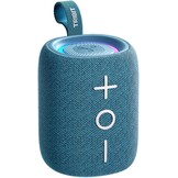 Tribit StormBox Mini+ Bluetooth-luidspreker 12 W, 360° ruimtegeluid, 12 uur speeltijd, Bluetooth 5.4, IPX7, RGB-verlichting, TWS-koppeling, type-C, ondersteunt AAC/SBC, draagbaar thuis/buiten/op reis