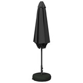 vidaXL Tuinparasol met Basis Rechthoekig 3 x 3 m Polyester