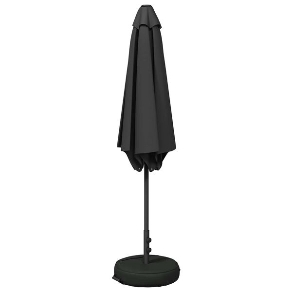 vidaXL Tuinparasol met Basis Rechthoekig 3 x 3 m Polyester