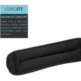 USINGFIT gewichtsmanchetten pols- & enkelgewichten enkel pols gewicht 2 * 0,5Kg / 2 * 1Kg / 2 * 1,5Kg / 2 * 2Kg voet benen armen gewichten polsgewicht, voor fitness, gymnastiek, hardlopen