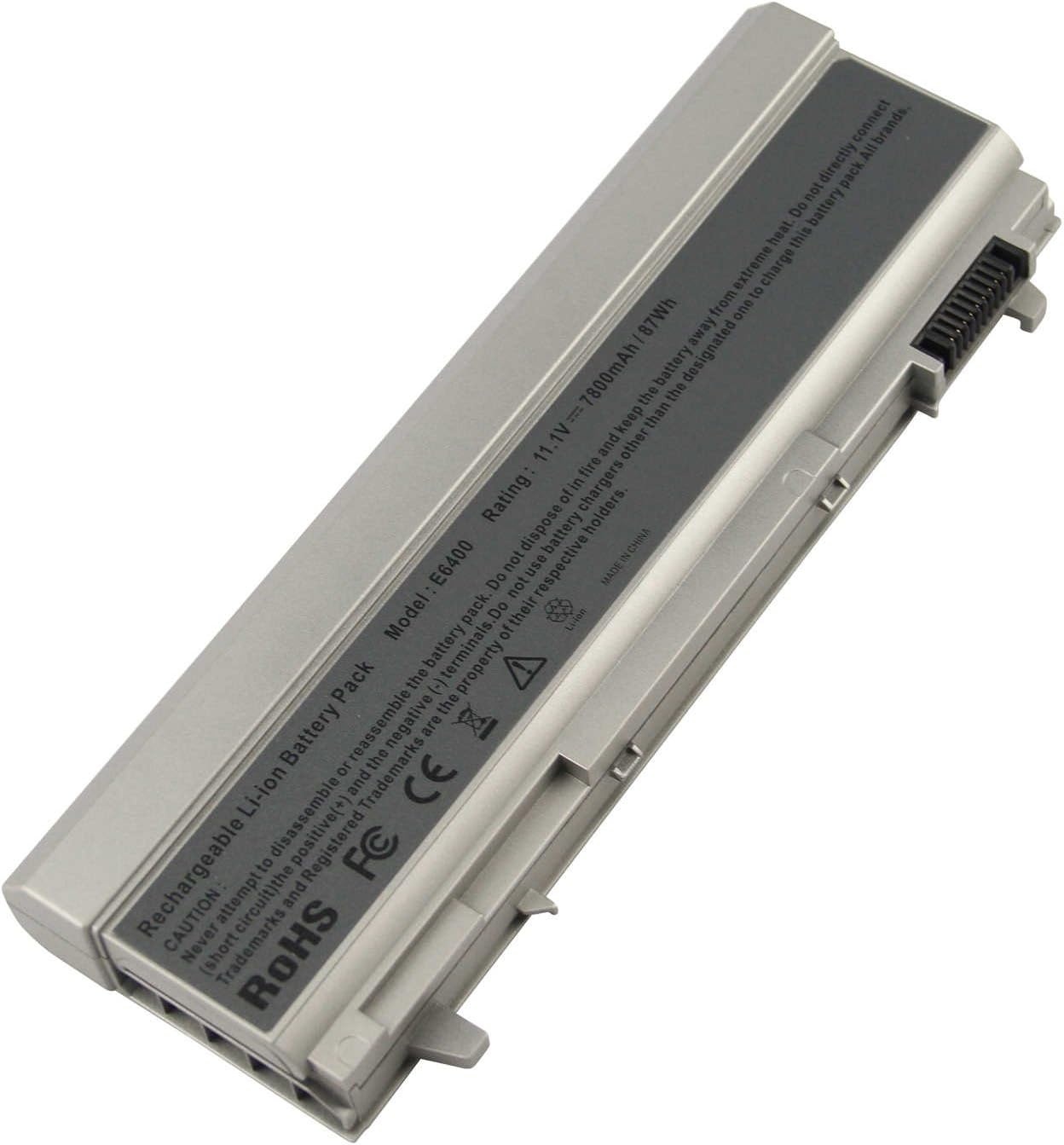 ASUNCELL Laptop Accu 7800mAh voor Dell Latitude E6400 E6500 E6410 E6510 en Precision M2400 M4400 M4500