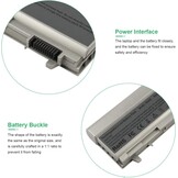 ASUNCELL Laptop Accu 7800mAh voor Dell Latitude E6400 E6500 E6410 E6510 en Precision M2400 M4400 M4500