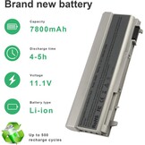 ASUNCELL Laptop Accu 7800mAh voor Dell Latitude E6400 E6500 E6410 E6510 en Precision M2400 M4400 M4500